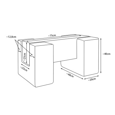 Steg-Set XXL-Schaumstoffbausteine 3 Stk. Steg-Set XXL-Schaumstoffbausteine 3 Stk.